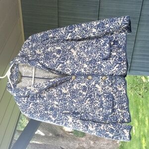 Eddie Bauer Linen jacket L/XL